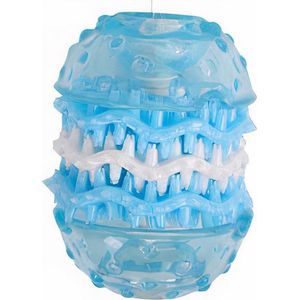M-Pets - Hondenspeeltje voor gebit - Washy - L - Blauw/Wit