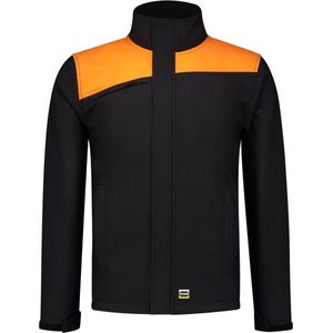 Tricorp Softshell Bicolor Naden 402021 - Mannen - Zwart/Oranje - XL