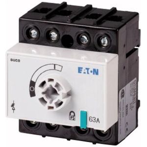 EATON DCM-63/1-SK VC LASTSCHEIDER DUCO 63A.  /  INCL ZWARTE DRAAIKNOP/