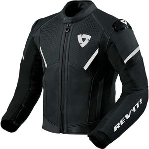 REV'IT! Jacket Matador Black White 48 - Maat - Jas