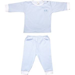 Beeren Bodywear Jongens Pyjama Stripe - Blauw - Maat 62/68