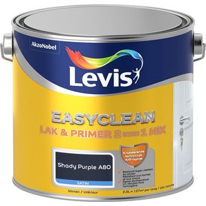 Levis EasyClean Lak & Primer 2-In-1 Mix - Shady Purple A80 - 2,5 L