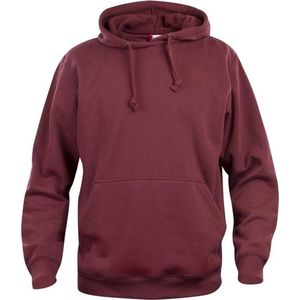 Clique Basic hoody Bordeaux maat XL