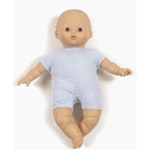 Minikane Lucien Vintage Babies pop zacht lijf bruine ogen 28cm