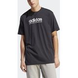 adidas Sportswear All SZN Graphic T-shirt - Heren - Zwart- 2XLT