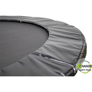 Etan Xchange Universele Trampoline Beschermrand - t.b.v. trampoline van Ø 305 cm / 10ft - Zwart - Ideale Vervangingsrand