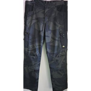 Werkbroek Camouflage van Uncle Sam Workwear - Olive / Zwart - Maat 54