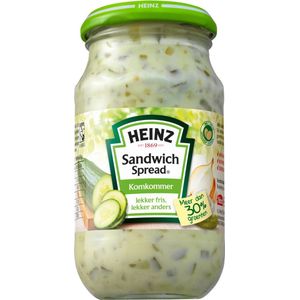 Heinz - Sandwich Spread - Komkommer - 300 g - Doos 8 pot