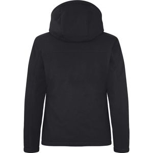 Clique Padded Hoody Softshell Women 020953 - Zwart - L