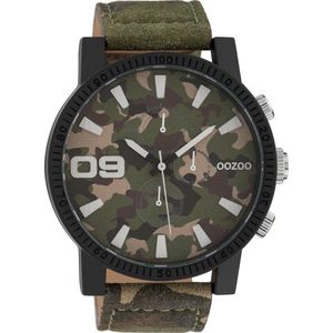 OOZOO Timepieces Army horloge  (50 mm) - Meerkleurig
