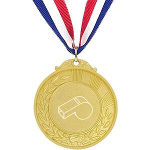 Akyol - scheidsrechter medaille goudkleuring - Voetbal - beste scheidsrechter - scheidsrechters fluitje