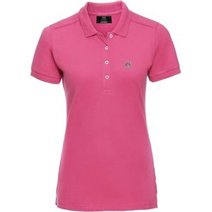 The Golden Monkey Poloshirt Slim Fit Dames Fuchsia