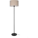 EGLO Feniglia Vloerlamp - E27 - 151 cm - Beige/Zwart - Linnen