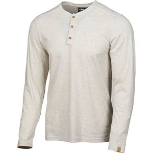 Ivanhoe shirt lange mouwen GY Eje hemp Naturmelange voor heren - Biologisch katoen - Beige