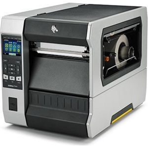 Zebra ZT620, 8 dots/mm (203 dpi), cutter, disp. (kleur), RTC, ZPL, ZPLII, USB, RS232, BT, Ethernet
