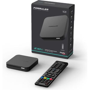 FORMULER® Streaming Box - Chromecast Google - Googlecast Chromecast 4K - Chromecast Voor TV - Chrome Cast - Android TV Box - Mediaplayer Voor TV - Media Streamer - Mediaspeler - Mediabox- TV Streamer - TV Zenders Ontvanger Alle Zenders - TV Ontvanger