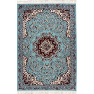 Lalee Oriental | Modern Vloerkleed Laagpolig | Blue | Tapijt | Karpet | Nieuwe Collectie 2024 | Hoogwaardige Kwaliteit | 200x290 cm