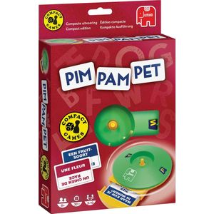 Jumbo Pim Pam Pet Reisspel 12192 - Compact en Licht - Geschikt voor Kinderen vanaf 8 jaar