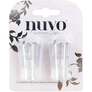Nuvo Deluxe Adhesive Precision Nozzles 2pcs
