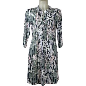 Angelle Milan – Travelkleding voor dames – Pastel Jurk – Ademend – Kreukherstellend – Duurzame blouse - In 5 maten - Maat S