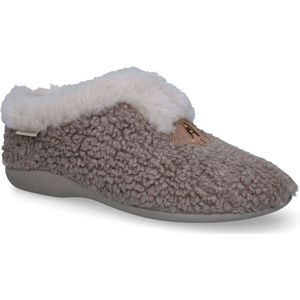 Hush Puppies -Dames -  taupe donker - pantoffels - maat 42