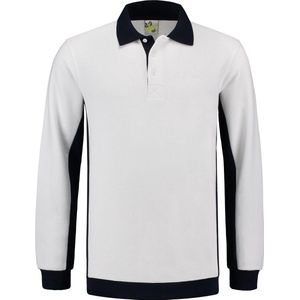 Lemon & Soda 4700 Unisex Regular Fit Polosweater-Pearl Grey/BK-XL