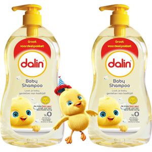 Dalin Babyshampoo 2 x 700ml milde verzorging voor baby’s haar en hoofdhuid & Oogvriendelijk
