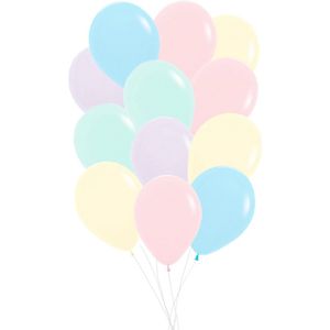 Ballonnen Set - Pastel Kleuren - 16 Stuks - 27 CM - Latex Ballon