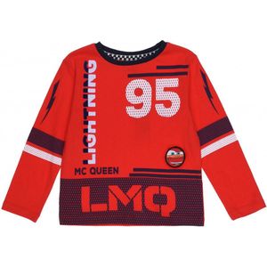 Disney Cars - longsleeve / shirt - jongens - rood - maat 104