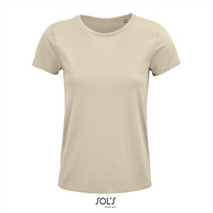 SOL'S - Crusader T-shirt dames - Naturel - 100% Biologisch katoen - XXL