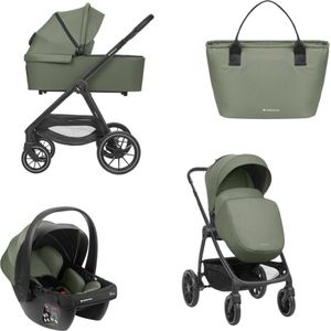 Kikkaboo Modena Kinderwagen 3-in-1 - Legergroen