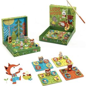 Djeco Ludo Wood gezelschapsspellen +2jr