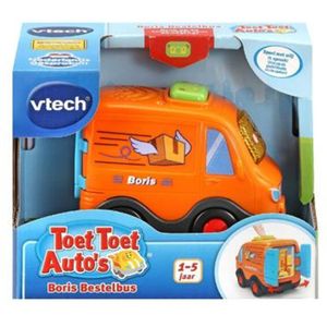 VTech Toet Toet Auto's Boris Bestelbus - Interactief Kinderspeelgoed - Speelgoed Auto - Licht- en Geluidseffecten - Cadeau - Speelgoed 1 Jaar tot 5 Jaar
