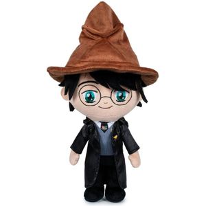 Harry with Sorting Hat Soft Plush 29cm - Harry Potter