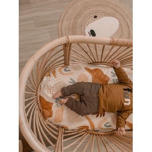 House of Tods Wieg Holly Rotan Handgemaakt - Kinderkamer - Babykamer - Incl matras - 2021 - Exclusief - Wiegje