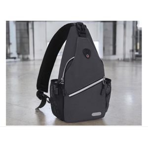 Mini sling bag sling rugzak, kleine borsttas crossbody tas wandelen dagrugzak reizen outdoor vrije tijd sporttas een schoudertas voor heren en dames