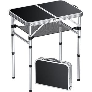 Buffettafel inklapbaar - Inklapbare tafel - 60x40cm - Vouwtafel - Campingtafel - Partytafel - Must have!