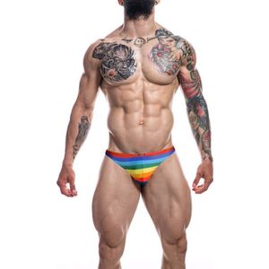 CUT4MEN STRING and THONG | Cut4men - Thong C4m03 Provocative Rainbow S