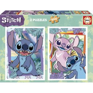 Disney Stitch Educa Puzzel - 2x 500 stukjes