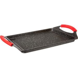 Braadpan en Grillpan van Vulkanische Steen - 46 cm