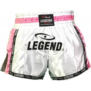 Legend  Kickboks broekje roze/wit Maten: XL