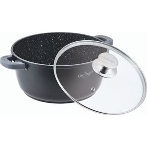 Kookpan - Diepe Pan met Deksel - 24 cm - 3.5L