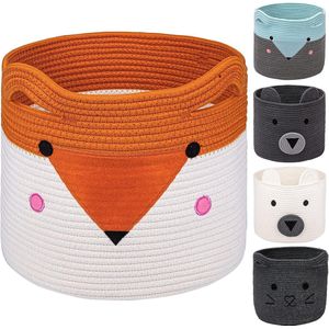 Opbergmand opbergdoos voor kinderen, dozen opslag speelgoedkist. Ideaal voor Kallax gebruik, Kallax plank, kleding, speelgoed, wasmand, kinderen, kinderkamer
