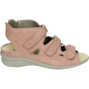 Durea 7272 G - Platte sandalenDames Sandalen - Kleur: Roze - Maat: 38