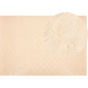 GHARO - Shaggy vloerkleed - Beige - 160 x 230 cm - Polyester