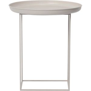 Norr11 Duke Side Table - Bijzettafel - Ø45 x H52 cm - Lichtgrijs