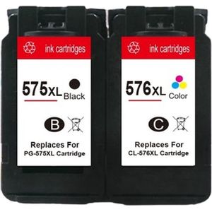 Inktcartridges Canon PG-575XL CL-576XL - Zwart en Kleur