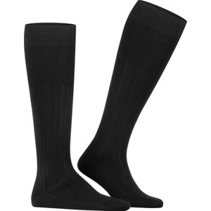 FALKE Milano heren kniekousen - zwart (black)