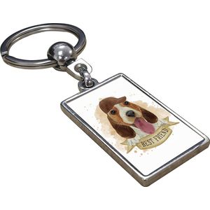Best Friend Hond - Sleutelhanger - Cadeau - Verjaardag - Kerst - Kado - Valentijn