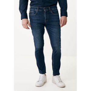 LOGAN Mid Waist/ Slim Leg Jeans Mannen - Donker Vintag - Maat 29